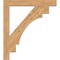 Ekena Millwork Merced Block Smooth Bracket, Western Red Cedar, 3 1/2"W x 32"D x 36"H BKT04X32X36MRC05SWR - alternate 3